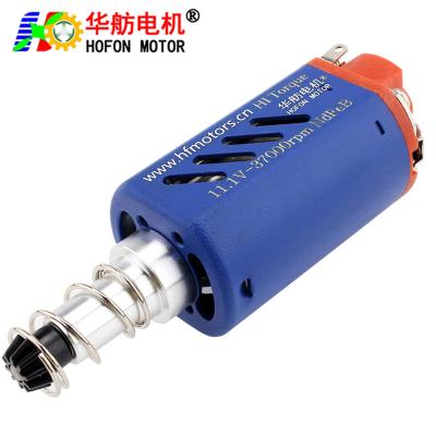 China Hofon HF480WA-7515-N35 Long shaft High Speed 11.1V 37000RPM DC Carbon brush Motor for AEG Gel Blaster Toy Gun Te koop