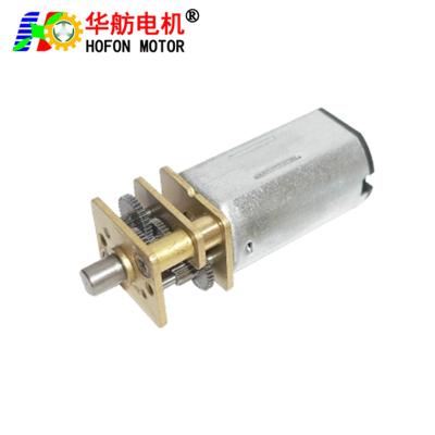 Κίνα Hofon Motor Mini DC Gear Motor Hofon Motor GM12-N30VA Permanent Magnet Brush DC Motor With Reduction Gearbox προς πώληση