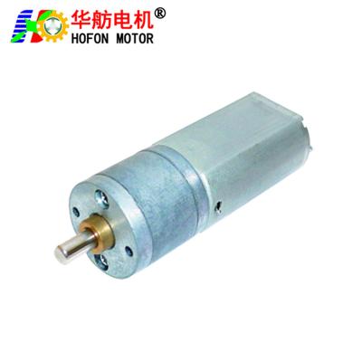 중국 Hofon China Supplier Hofon Motor Hot Sell DC High Torque Electric Motor With Reduction Gear DC Motor 20mm 12V 24V 판매용