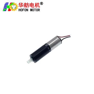 China Hofon Motor 6mm PG6-PL610PA 1.5V 3V DC Plastic P:anetary Gear Reduction Motor Coreless Planetary Gear Motor en venta