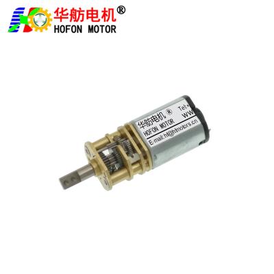 China Hofon 8mm DC micro reduction motor brushed gear motor Small volume large torque for Optical lens zu verkaufen