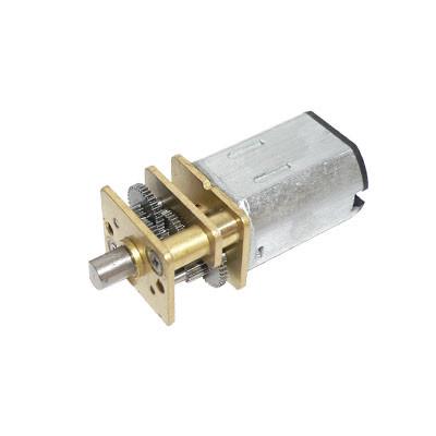 China Motor de reducción del alto de la precisión del engranaje del motor GM12-N20VA 5V 6V 12V pequeño alto del esfuerzo de torsión de DC motor/del engranaje en venta