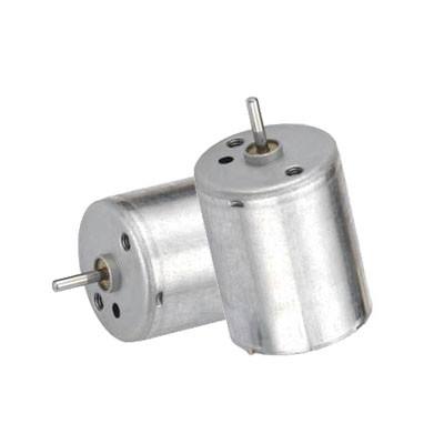 China Carbon Brushed DC Electric Motor 5V / 8V / 12V Round Micro Brushed Motor 24.4mm for sale