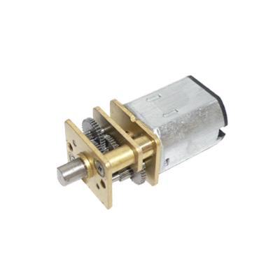 China Hohe Präzision 12 Volt Getriebemotor mit hohem Drehmoment, DC-Getriebemotor GM12-N10VA zu verkaufen