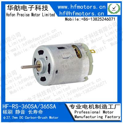 China 3V 6V 6600RPM 60mA Dc Permanent Magnet Motors RS-360SA for sale