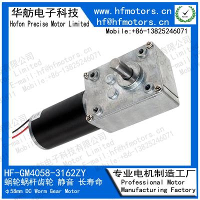 China Automobil-Kupplung DC-Wurm-Motor GM4058-3162ZY 24V 2000mA 14RPM zu verkaufen