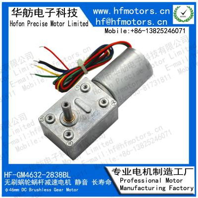 China De hoge Brushless Motor GM4632-2838BL van het Torsie12v 92RPM Toestel Te koop