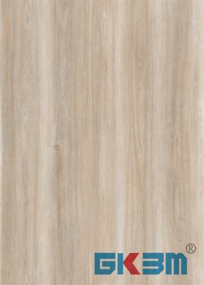 China Hickory Light Brown Grey Waterproof Anti Termite Rigid PVC Flooring 5mm DP-W82293-1 for sale