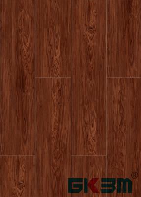 Cina DP-W82294-7 Fireproof Waterproof  Red Luxury SPC Flooring Plank Walnut Large Grain 5mm in vendita