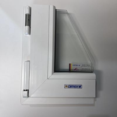 China DIMEX L60 Laminated UPVC Window Profiles For Casement Windows And Doors for sale