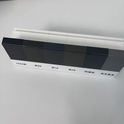 Κίνα Grey UPVC Casement Window Profiles GKBM New 60B Thermal Insulation προς πώληση