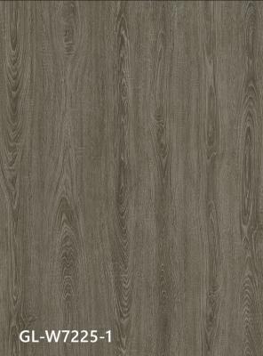 China El tablón anti del piso del proceso estadístico del resbalón ignifuga 4m m Brown oscuro Gray Oak GKBM Greenpy GL-W7225-1 en venta