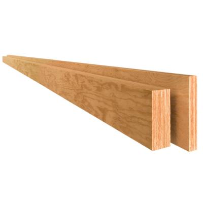 China Contemporary LVL Poplar Bed Slat Structural Lumber For Construction Pallet Wood Formwork for sale