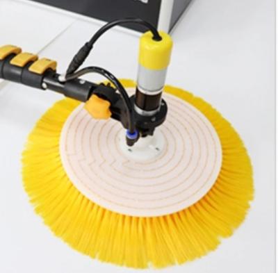 China Sustainable jinko SP400 solar panel cleaning hand roller brush equipment rotary solar panel cleaning robot for sale