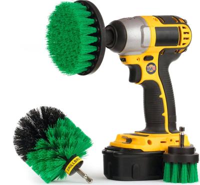 China Household Use 2020 Hot Polypropylene Disc Cleaning Brush Nylon Rotating Hair Drill Brush Sales for sale