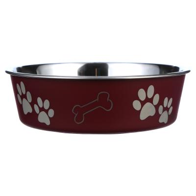 China Sustainable Heavy Duty Stainless Steel Dog Food Feeder Bowl For Dog And Cat for sale