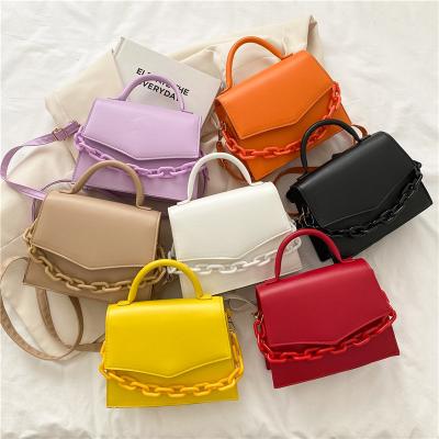 China Fashion 2021 wholesale ladies bags girls famous brand latest design cross - body women candy handbag for sale