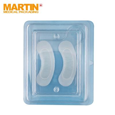 China Recycled Materials In House Designed Clamshell Blister Box PET PETG APET Blister Packing For Clear Plastic Cosmetic Medication Packaging for sale