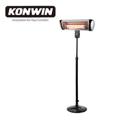 China Konwin Patio Heater Electric Patio Outdoor Infrared Heater Household Adjustable Heating Modes PHS-18B for sale