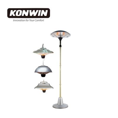 China Rock Switch Control KONWIN Patio Heater With Decorative Function for sale