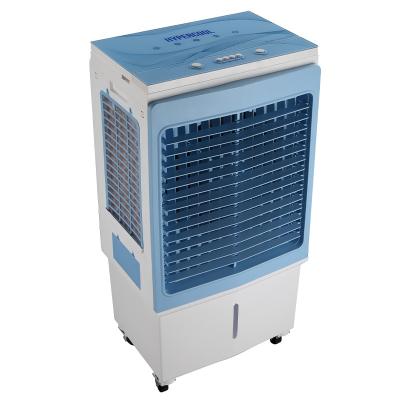 China Outdoor 35L Floor Standing Industrial Air Cooler With Button Control for sale