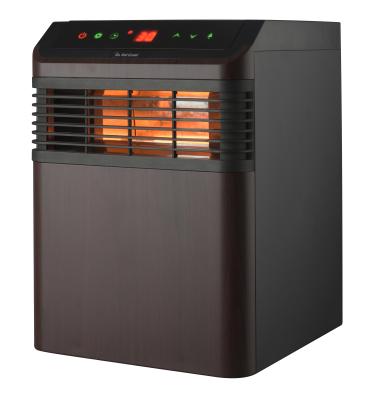 China LED Display Infrared Space Heater, Indoor Infrared Portable Cabinet Heater, Tilt Over and Overheat Protection with Remote Control GD9315BCP-3 for sale