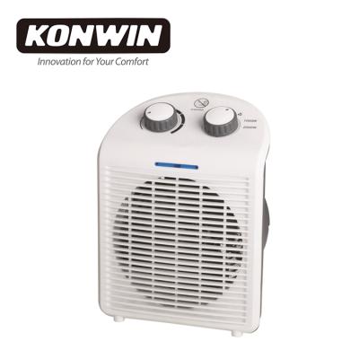 China Adjustable Electric Room Thermostat KONWIN Space Heater Radiator FH18 Desktop Heater for sale