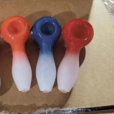 China 6mm Thickness Hand Glass Water Pipe Tobacco Hand Pipes Heat Resistant zu verkaufen