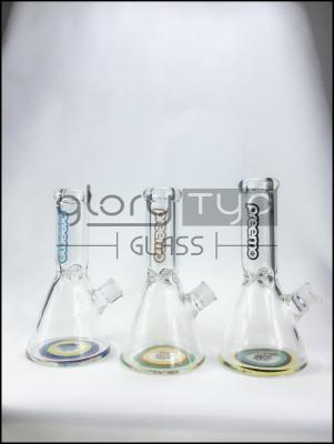 China o vidro fêmea das tubulações de água de 18.8mm Bongs 10 de Borosilicate do vidro polegadas de tubulação de óleo à venda