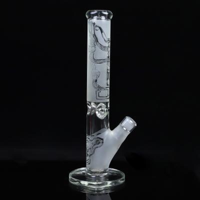 China el tubo del claro 12inch/el hielo rectos del percolador del Borosilicate Bong en venta