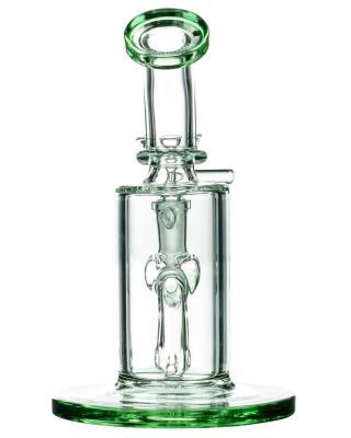 China Lenguado Rig Borosilicate Glass Hand Pipe del compinche de la boquilla 3m m en venta