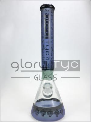 China 8 Zoll Jenaer Glas-Glas-Wasserleitungs-Bongs mit 14mm, das gemeinsamer Becher Bong zu verkaufen