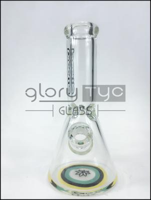 China Los tubos de agua de cristal coloreados dan el pelele embriagador soplado del tabaco bong el LENGUADO en venta