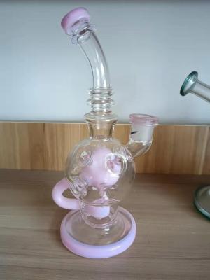 Cina Narghilé di vetro moderno Shisha di rosa grande con il filtro 12Inch dalla primavera in vendita