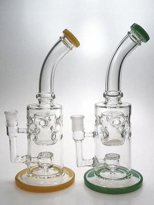 Cina L'acqua di vetro a 10 pollici di Pyrex di HandBlown Bong 14mm per l'erba asciutta dell'erbaccia in vendita