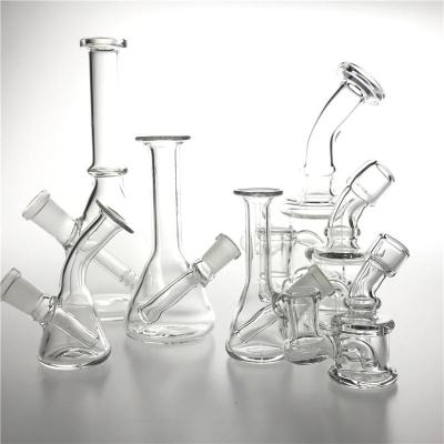 Cina del narghilé di 10mm 14mm Mini Female Glass Bong Pyrex impianto offshore il fumo in vendita