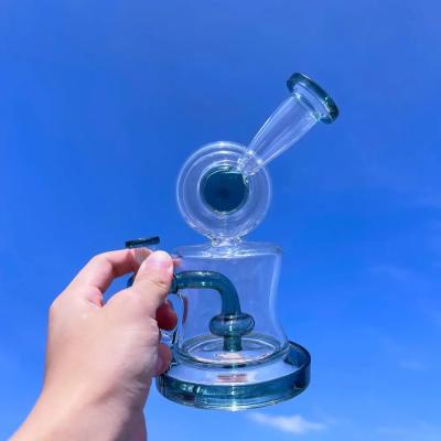 Cina Le tubature dell'acqua a 6 pollici di Mini Glass Beaker Bong Dab Bongs l'OEM in vendita