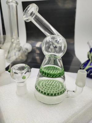 Cina Il tubo Incycler del bruciatore a nafta del vetro borosilicato tampona il giunto femminile di Rig With 14mm in vendita