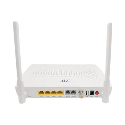 China FTTX F668 5.2 4GE+2TEL+USB+WiFi+CATV/RF GPON ONU Ontario For ZTE C300 C320 C350 C600 OLT for sale