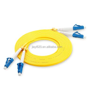 China FTTH FTTB FTTX Network Factory Supply LC/UPC-LC/UPC Duplex SM 9/125 LC-LC Fiber Optic Patch Cord for sale