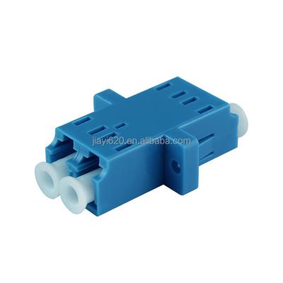 China Newcomer Plastic Or Metal Low Loss LC UPC For Duplex Fiber Optic Adapter for sale