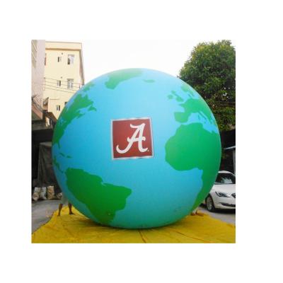 China Promotion caixin huge size outdoor inflatable balloon helium advertising balloon with side logo for sale