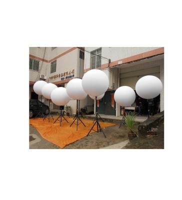 China Large Outdoor Standing Inflatable Promotion Advertising Advertising Ground Balloon LED Balloon for sale