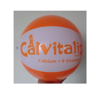 China Promotion BOYI Factory PVC Inflatable Outdoor Toys Custom Logo Beach Ball for sale