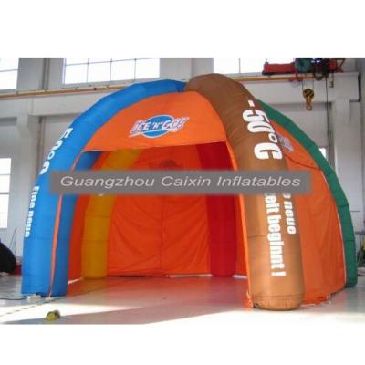 China CAIXIN Trade Show Inflatable Dome Tent Outdoor Event Inflatable Spider Lawn Dome Tent for sale