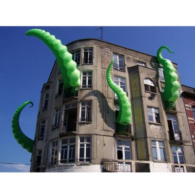 China Custom giant inflatable oxford caixin octopus feet, inflatable octopus tentacles decoration, inkfish tentacles for sale