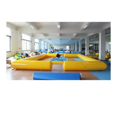 China Outdoor sports caixin football holiday Festvial field custom inflatable soccer field best prices for sale