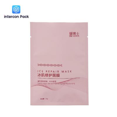 China 8x7 avanzan lentamente los bolsos de empaquetado rosados respetuosos del medio ambiente para la máscara de las manos en venta