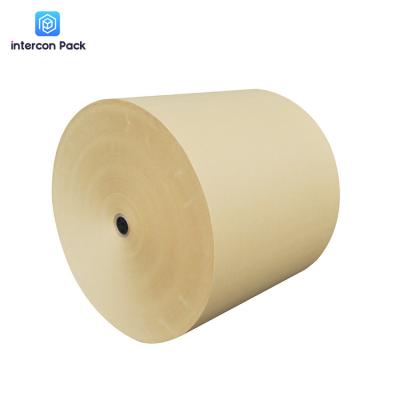 China Intercon Pack Stone Paper Rolls Double Side Coated PE No Bleach for sale