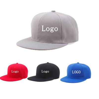 China JOINT Baseball Comfortable Casual Flat Brim Hats Snapback Sports Hip Hop Custom Embroidery Hat for sale